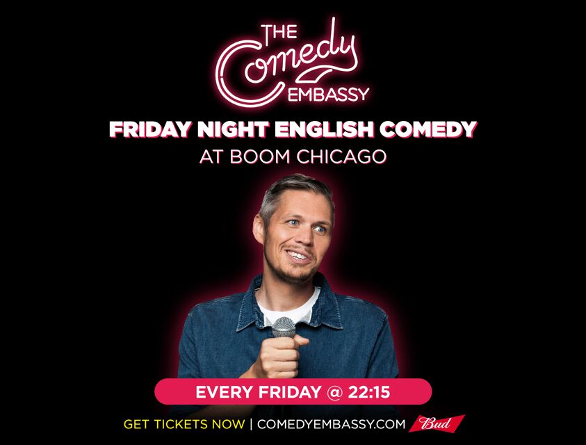Amsterdam: The Comedy Embassy Stand-Up Show - The comedians: English-language, international, and built for stage time