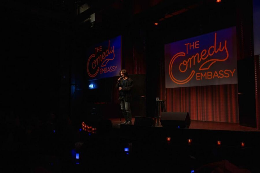 Amsterdam: The Comedy Embassy Stand-Up Show - Seating choice: how close is too close?
