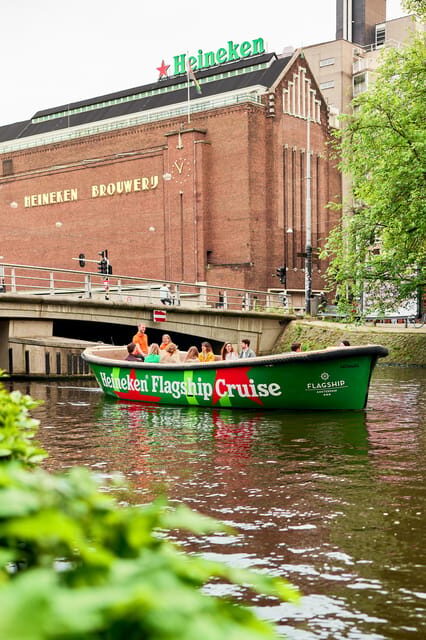 Amsterdam: The Heineken Flagship Canal Cruise - Onboard Setup: Skipper + Live Guide in English
