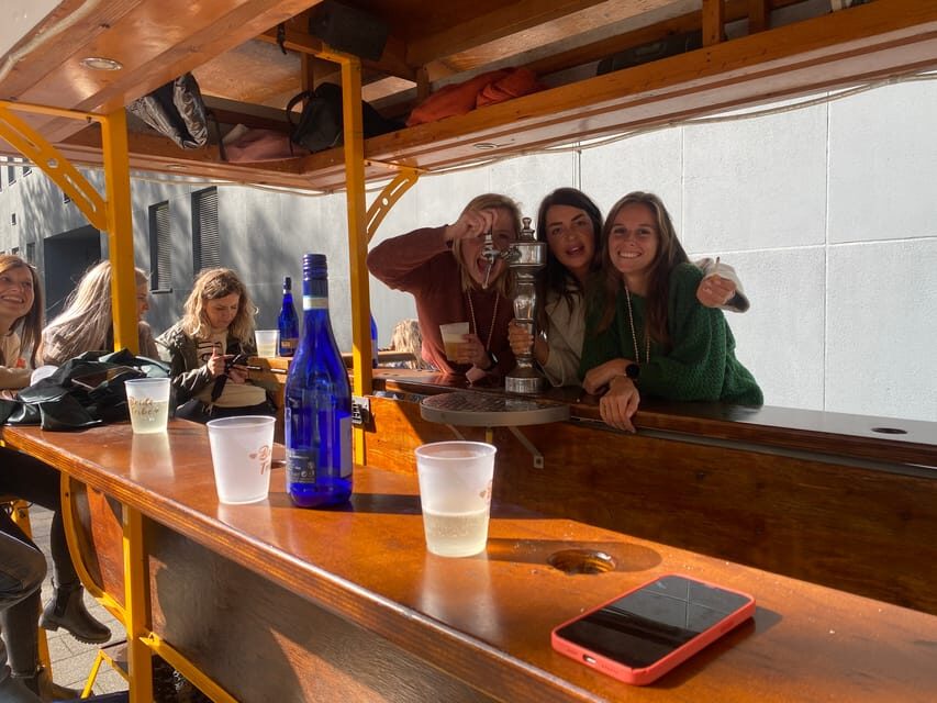 Amsterdam: The Original BUBBLES & BIKE Private Prosecco Tour - Pedal or relax: you control the effort