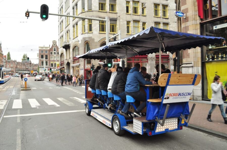 Amsterdam: The Original BUBBLES & BIKE Private Prosecco Tour - Private means you set the tone (and bring the playlist)