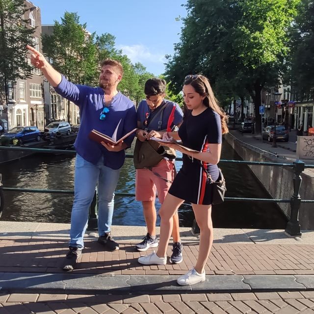 Amsterdam: Treasure Hunt Walking Tour "A Secret Sender" - Oude Kerk: learning through the Golden Age angle