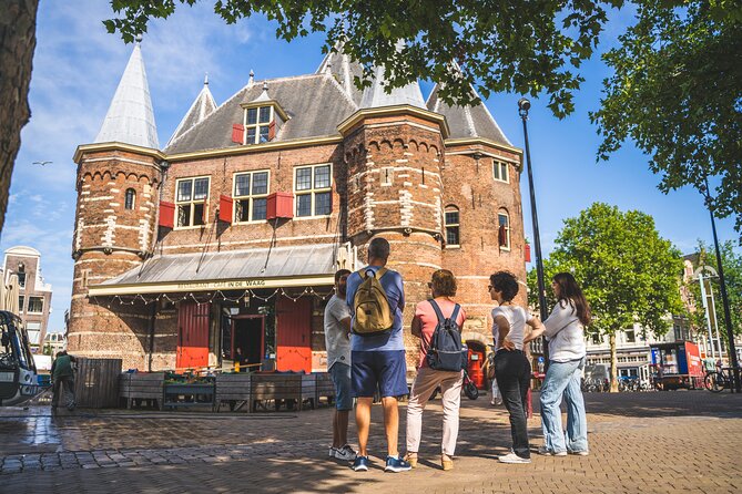Amsterdam Walking Tour and Cruise with Drinks and Cheese Tasting - The walking route: from stock exchange square to Jewish Amsterdam