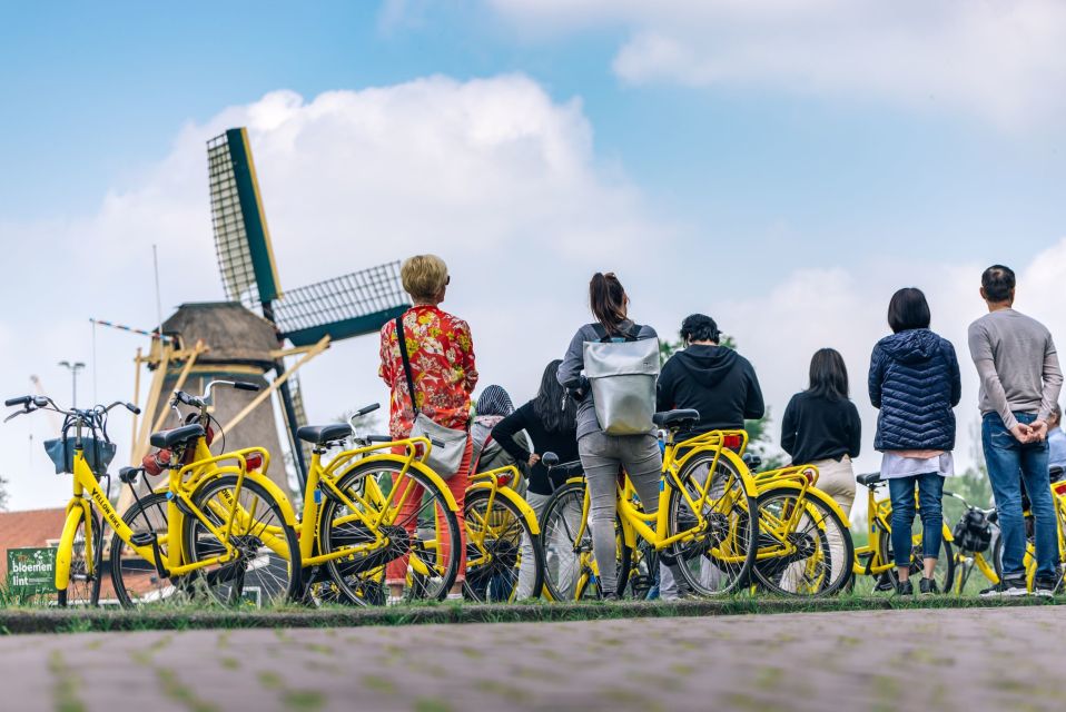 Amsterdam: Waterland District Countryside Villages Bike Tour - The early route: ferry hop, D’Admiraal windmill, and first village flavor