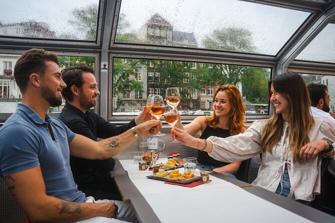 Amsterdam: Wine and Cheese Evening Cruise - The Night Views: Bridges, Reflections, and Golden Age Architecture