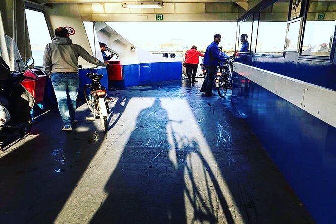 Amsterdam's Hidden Gems and Street Art Bike Tour - NDSM Wharf: shipbuilding scars and street art on the ground