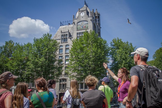 Anne Frank Private Bike Tour in Amsterdam - De Schaduwkade and the Magere Brug moment