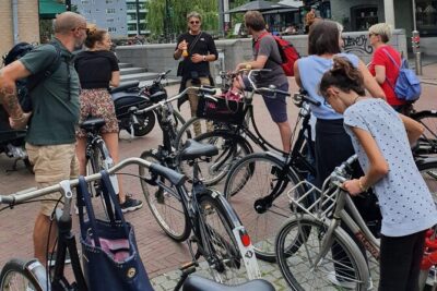 Bike tour in Amsterdam with an Italian guide - Italian guide energy: why this tour works even if you hate long lectures