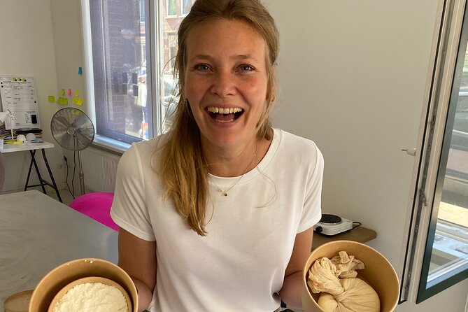 Cheese making workshop next to De Hallen, heart of Amsterdam - Herbed and Colored Cheese: A Creative Twist for Food Lovers
