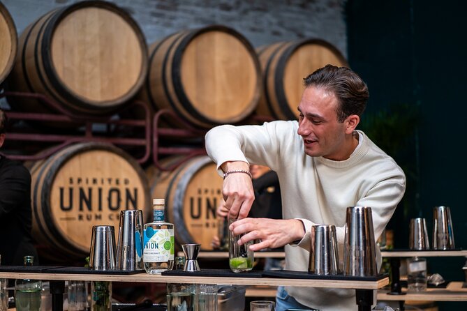 Cocktail workshop @ Spirited Union Rum Co. (Amsterdam) - Step 1: the Spirited Union distillery experience and tasting