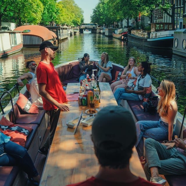 COZY AND FUN CANAL TOUR: A UNIQUE JOURNEY THROUGH AMSTERDAM - Rain in Amsterdam: what changes when the sky opens