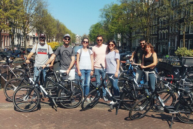 Daily group bike tour in Spanish. - Meeting Point at Spuistraat 30: Start Here, End Here