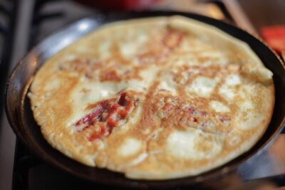 Learn to Make Dutch Pancakes in a Beautiful Amsterdam Canal House - The Dutch Menu Part: Herring, Farmers Cheese, Apple Pie, and Wine