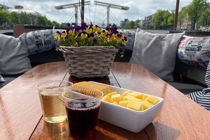 Luxury Amsterdam Canal Cruise – Unlimited Cocktails Included (1H) - The Old Harbour and the NEMO Museum View