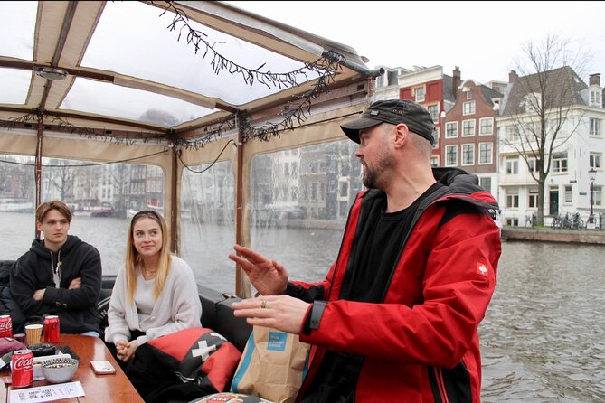 Luxury Amsterdam Canal Cruise – Unlimited Cocktails Included (1H) - Sailing the Only River Amsterdam Has (The Amstel Moment)