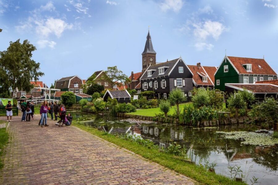 Marken, Volendam and Edam: Private Full-Day Tour - Edam’s Former Town Hall, Floating Cellar, and Old Wooden House