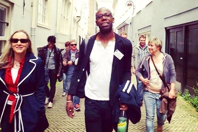 Mike Tyson inspired cannabis tour PRIVATE - Dam Square Start: Royal Palace Photo Stop That Sets the Stage