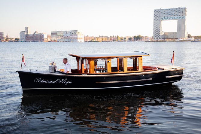 Private boat tour on a electric saloon boat - Prinsengracht and the Westerkerk story you’ll remember