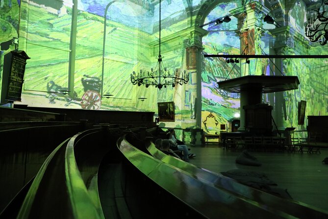 Van Gogh and Rembrandt Immersive Experience Entry Amsterdam - Scenes you’ll notice: sunflowers, angels, and blossoms