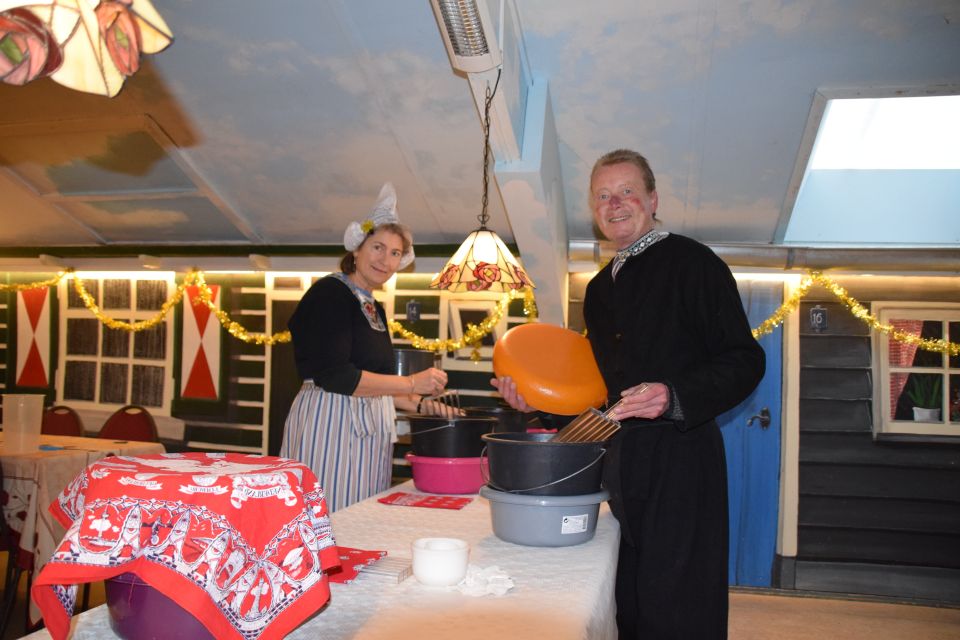 Volendam: 2.5-Hour Cheesemaking Workshop & Clog Making Tour - Tastings: what you eat, and why it helps your cheesemaking lesson
