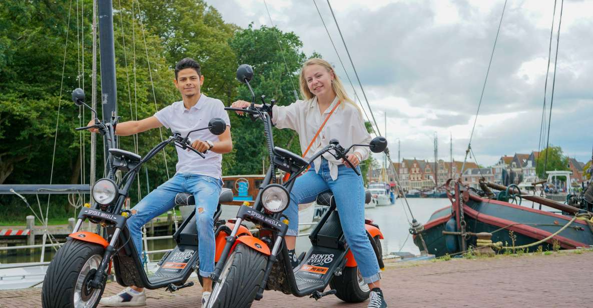 Volendam: E-Scooter Rental - Volendam Pickup Under the Dike: It’s Easy to Start Fast