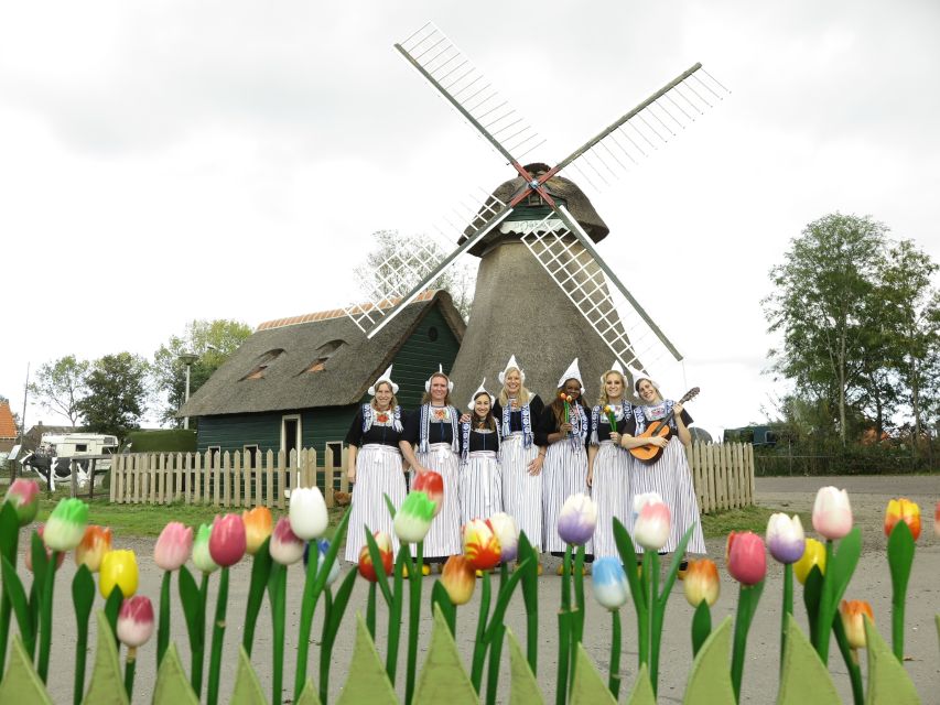 Volendam: Traditional Costume Photo with Cheese & Clog Tour - Getting Into the Volendam Look: the Costume Photo Moment